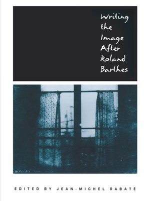 cover image of Writing the Image After Roland Barthes